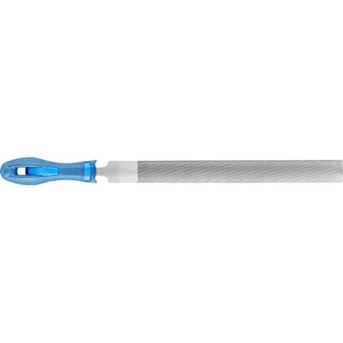 PFERD TOOLS Werkstattfeile DIN 7261 L.250mm Q.25x7mm Hieb 3 Halbrund 2K-Ergo PFERD
