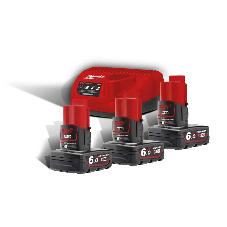 MILWAUKEE 12V Starterset M12NRG-603