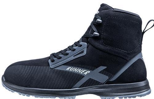 ATLAS Sicherheitsstiefel RUNNER 105 ESD Gr.44 W.10 anthrazit/black S3 SRC EN20345