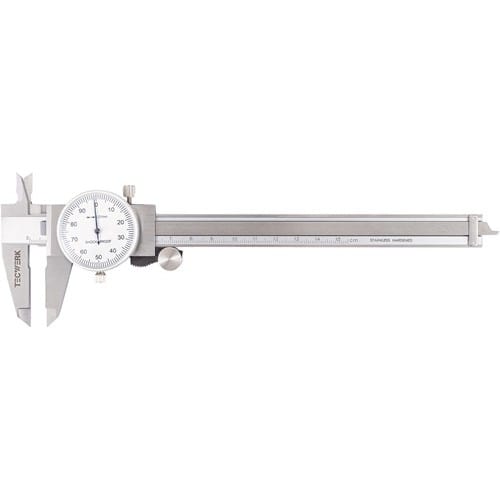 TECWERK Uhrmessschieber DIN 862 150mm Zeigerumdr.1mm TECWERK