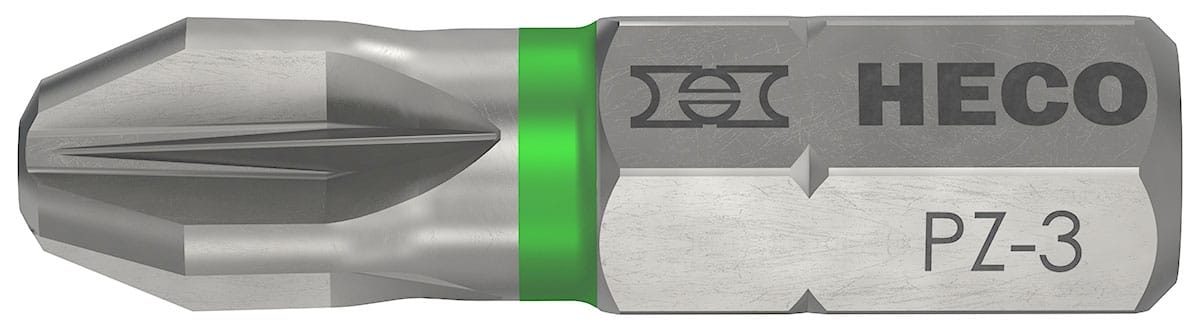 HECO Bits, Pozi-Drive, PZD-3