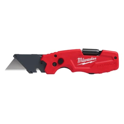 MILWAUKEE mit integriertem 1/4" Hex-Bithalter FASTBACK 6-in-1 Universal-Klappmesser