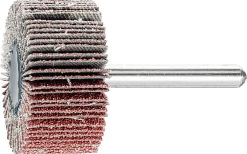 PFERD TOOLS Fächerschleifer Ø40xH20mm K.60 Korund Schaft-D.6mm PFERD