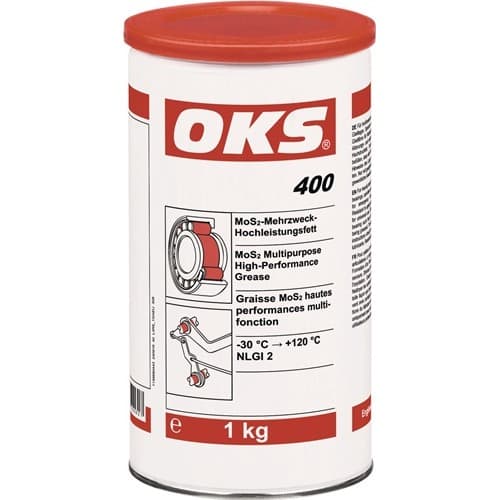 OKS MoS² -Mehrzweck-Hochleistungsfett OKS 400 schwarz 1kg Dose OKS
