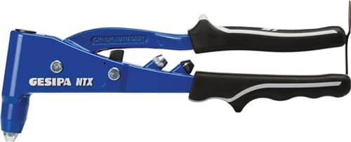 Handblindnietsetzgerät Länge 260 mm Arbeitsbereich 2,4 - 5 mm GESIPA