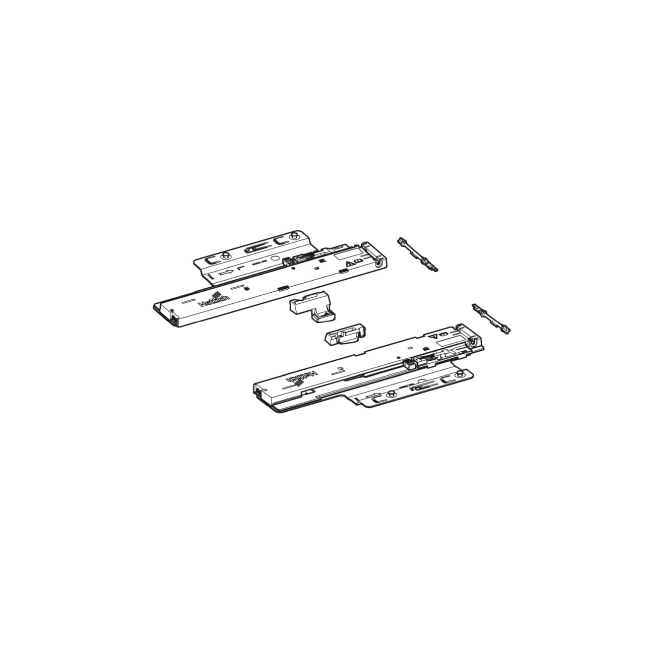 HETTICH Öffnungssystem Push to open Silent, 10 - 30 kg, 9257896