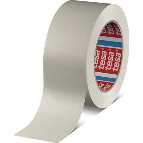 TESA Verpackungsklebeband Papier tesapack® 4713 weiß L.50m B.50mm TESA