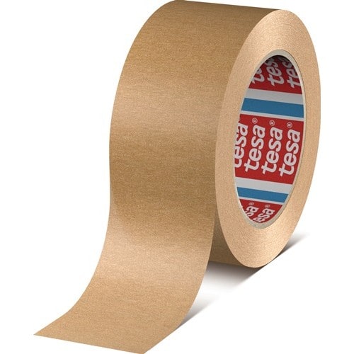 TESA Verpackungsklebeband Papier tesapack® 4713 chamois L.50m B.50mm TESA