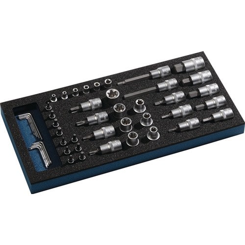 TECWERK Werkzeugmodul 46-tlg.1/3-Modul Steckschlü.TECWERK
