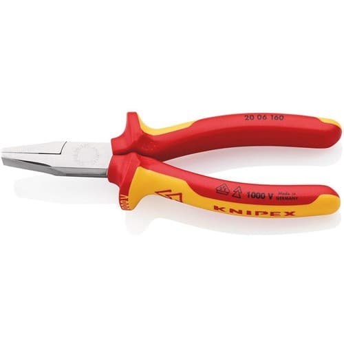 KNIPEX Flachzange Gesamt-L.160mm verchr.