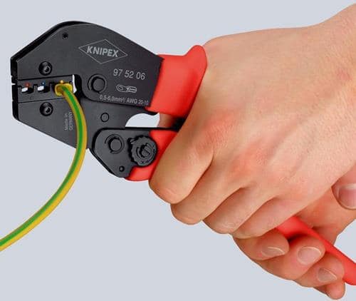 KNIPEX Crimpzange L.250mm 10/16/25 (AWG 7/5/3) mm² KNIPEX