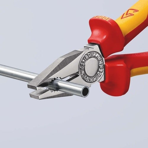 KNIPEX Kombizange L.160mm Mehrkomp.-Hüllen verchr.VDE KNIPEX