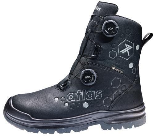 ATLAS Sicherheitsstiefel XT 1050 BOA GTX Gr.37 W.10 black/anthrazit S3 SRC EN20345