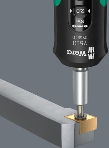 WERA Drehmomentschraubendreher 7510/14 14teilig f.HM-Wendeschneidplatten WERA