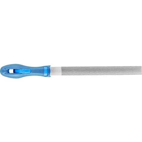 PFERD TOOLS Werkstattfeile DIN 7261 L.200mm Q.20x6mm Hieb 3 Halbrund 2K-Ergo PFERD