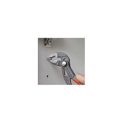 KNIPEX Wasserpumpenzange Cobra® L.125mm Spann-W.27mm pol.Ku.-Überzug KNIPEX