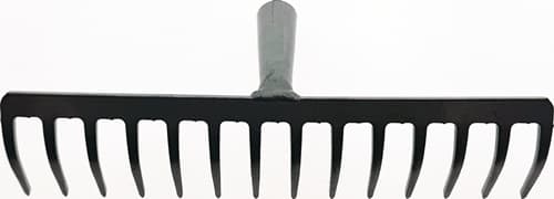 KRUMPHOLZ Gartenrechen Arbeits-B.355mm Zinken-L.70mm 14 Zinken o.Stiel KRUMPHOLZ