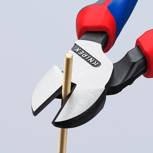 KNIPEX Kraftseitenschneider L.200mm pol.Form 0 Comfort-Griff KNIPEX