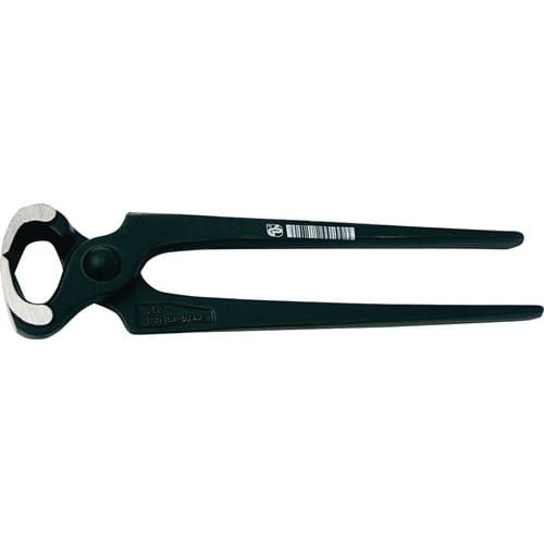 Kneifzange Gesamt-L.180mm Kopf pol.Zange schwarz lack.TECWERK