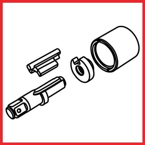 HAZET Druckluftschlagschrauber 9014PS-1 25,4mm (1Zoll) A4-kt.2712 Nm HAZET