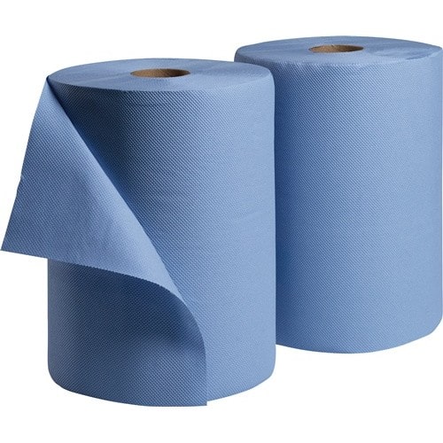 TECWERK Putztuch WK 30 L.ca.360 mmxB.ca.380mm blau 3-lagig,volumengeprägt TECWERK