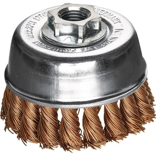 LESSMANN Rundbürste ZT Drahtstärke 0,50mm Bronzedraht BRO 12mm