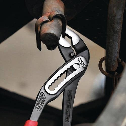 KNIPEX Wasserpumpenzange Alligator® L.180mm Spann-W.36mm pol.Ku.-Überzug KNIPEX