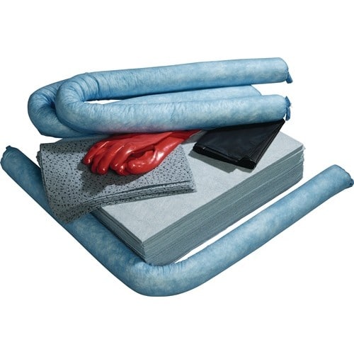 TECWERK Notfallset Öl Inh.50-tlg.m.Handschuhen bindet b.max.50l TECWERK