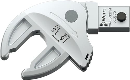 WERA Einsteckmaulschlüssel 7870 Joker M SW 13-16mm 9x12mm WERA