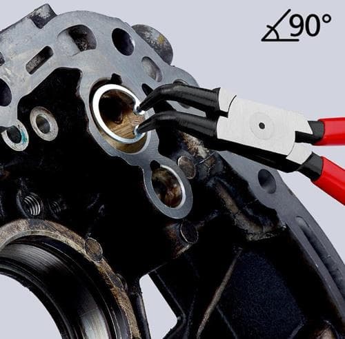 KNIPEX Sicherungsringzange J 21 f.Bohrungen D.19-60mm pol.KNIPEX