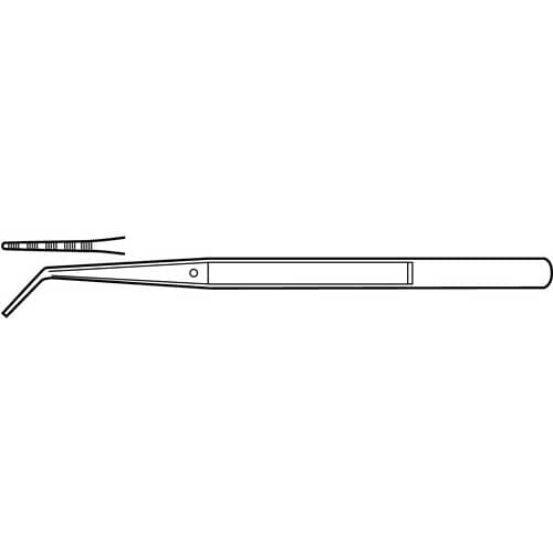 TECWERK Collegepinzette Gesamt-L.155mm geb.vern.TECWERK