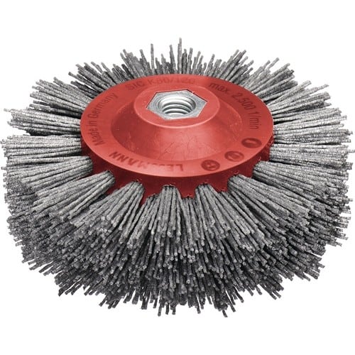 LESSMANN Rundbürste PP Schaft 6mm Drahtstärke 0,30mm SIC KK PA6.12 41,3mm