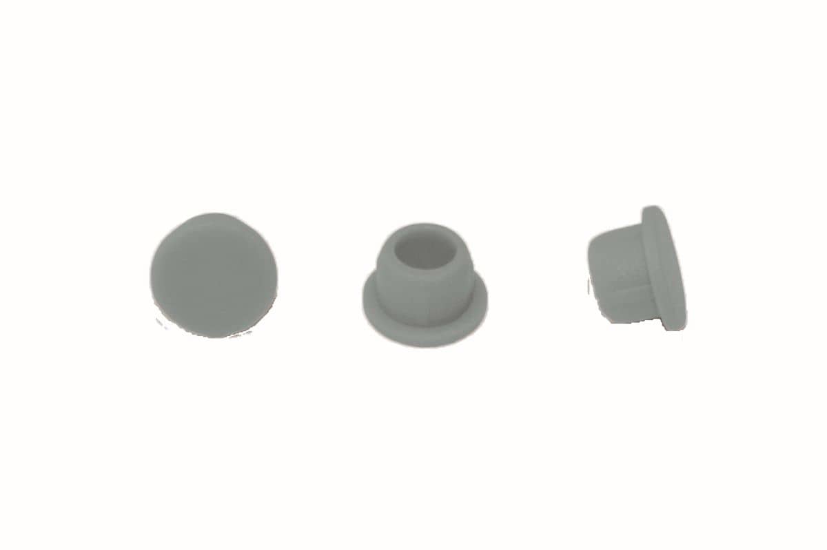 LAMELLO Clamex Abdeckkappe, 100 Stück, RAL 7040 fenstergrau, 335287