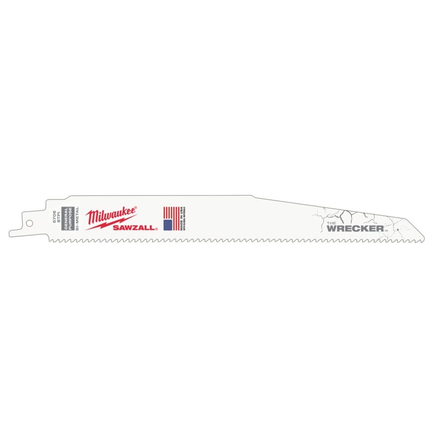 MILWAUKEE 300 x 3,6/2,3 mm (7/11 TPI) Säbelsägeblatt THE WRECKER