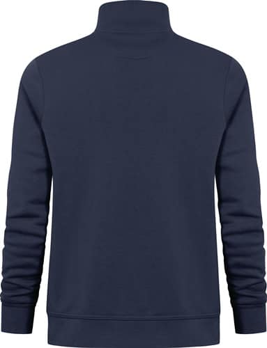 PROMODORO Sweatshirt Troyer Side Pocket Gr.M navy PROMODORO