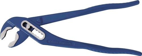 TECWERK Wasserpumpenzange L.240mm Spann-W.33mm pol.blau TECWERK