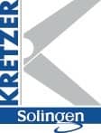 KRETZER Universalschere 240mm m.2K-Auge schwarz/grau KRETZER