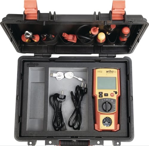 WIHA Gerätetester-Set PAT one im Koffer L457xB367xH190mm WIHA