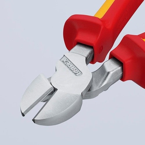 KNIPEX Kraftseitenschneider L.200mm VDE Form 0 m.Öse