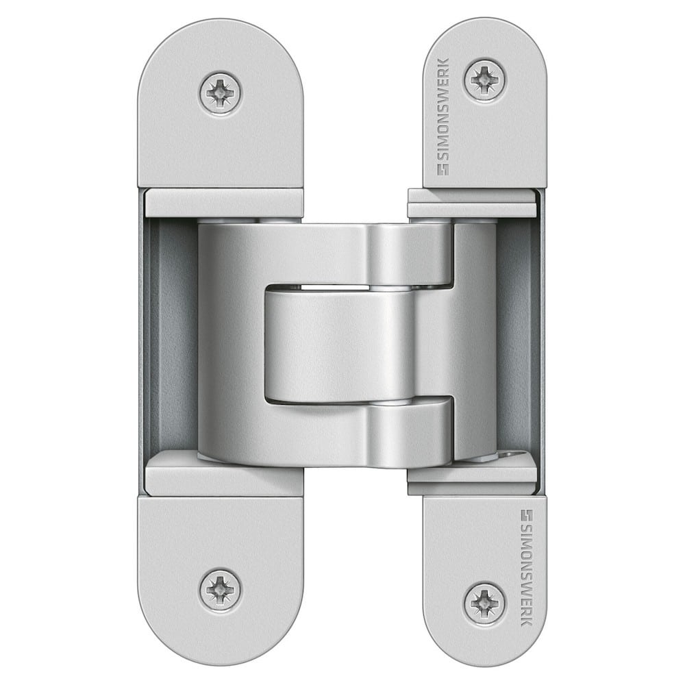 SIMONSWERK Verdecktliegendes Türband TECTUS® TE 311 3D FVZ 40, neusilberfarbig