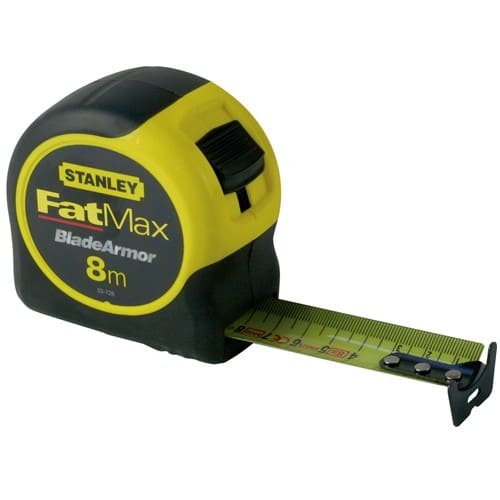 STANLEY Taschenrollbandmaß FatMax L.8m B.32mm mm/cm EG II Ku.Festst.SB STANLEY