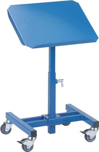 Materialständer Ladefl.-L510xB410mm brillantblau fahrbar FETRA