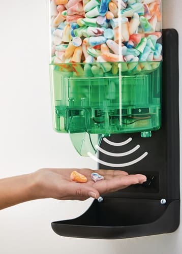 MOLDEX Gehörschutzspender PlugStation TouchFree m.Füllung Spark Plugs (500 Paar) MOLDEX