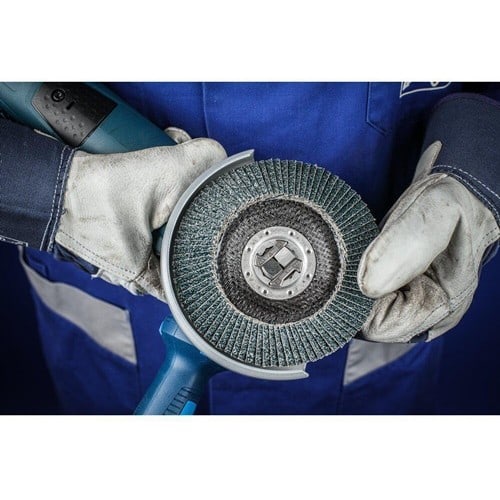 PFERD TOOLS Fächerscheibe X-LOCK PSF Z STEELOX D.125mm K.60 kon.INOX ZK Z PFERD