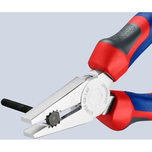 KNIPEX Kombizange L.140mm verchr.Comfort-Griff KNIPEX