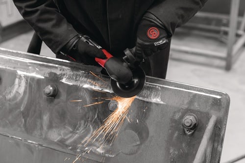 CHICAGO PNEUMATIC Druckluftwinkelschleifer CP3650-120AA5V 125mm 12000min-¹ 1056-1788l/min CHICAGO