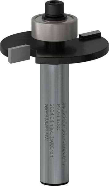 BOSCH Scheibennutfräser, 8 mm, D1 32 mm, L 4 mm, G 51 mm
