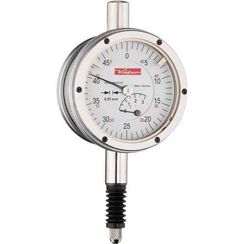 KÄFER Messuhr KM4 SW 3mm Abl.0,01mm m.Stoßschutz KÄFER