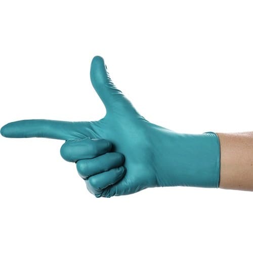 AMPRI Einweghandschuh SolidSafety ChemN Special Gr.L grün Nitril PSA III