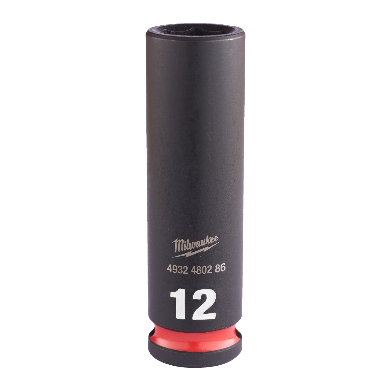 MILWAUKEE 12 x 65 mm SHOCKWAVE Schlagnuss 3/8" lang